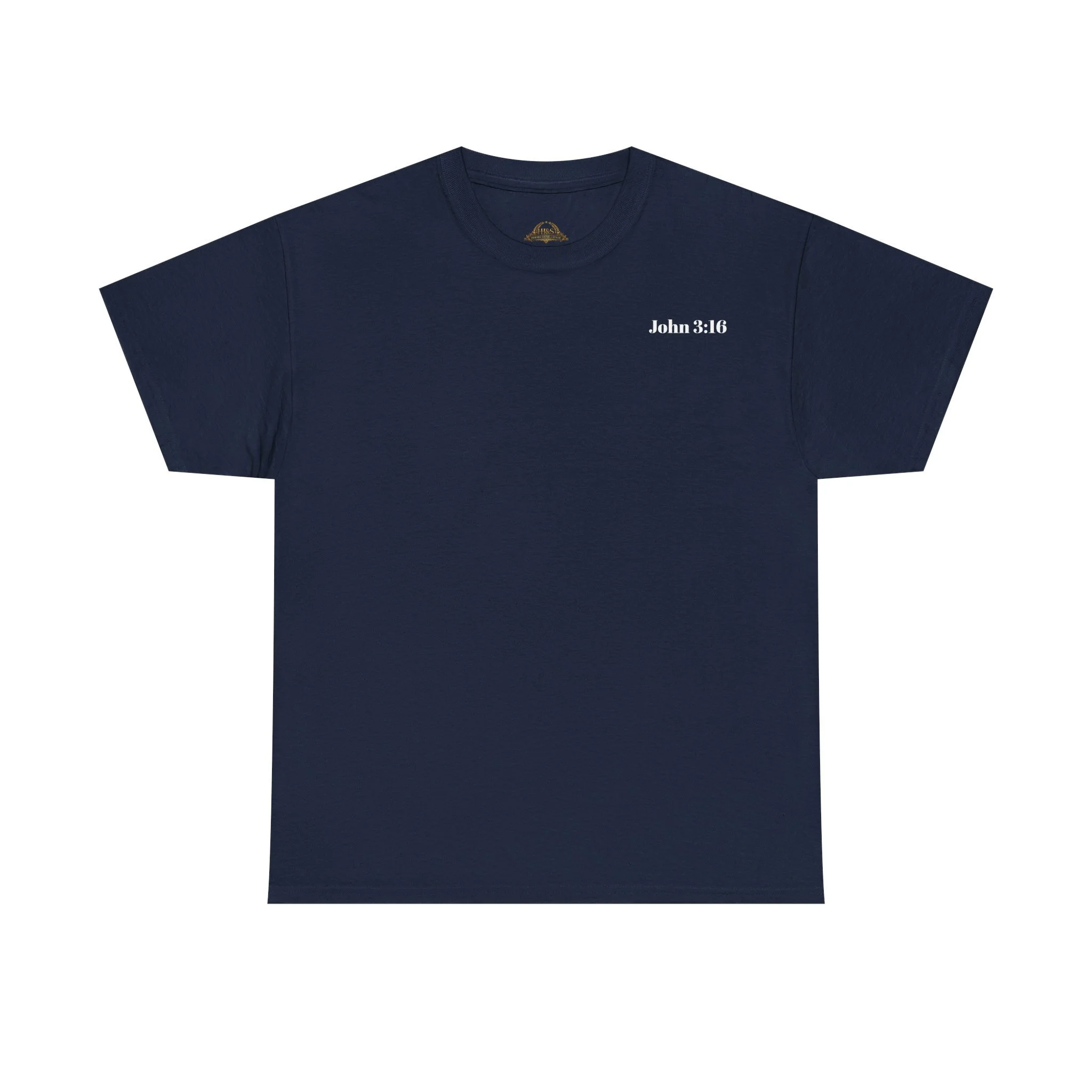 Hands Holding Earth T-Shirt | John 3:16 Scripture Tee