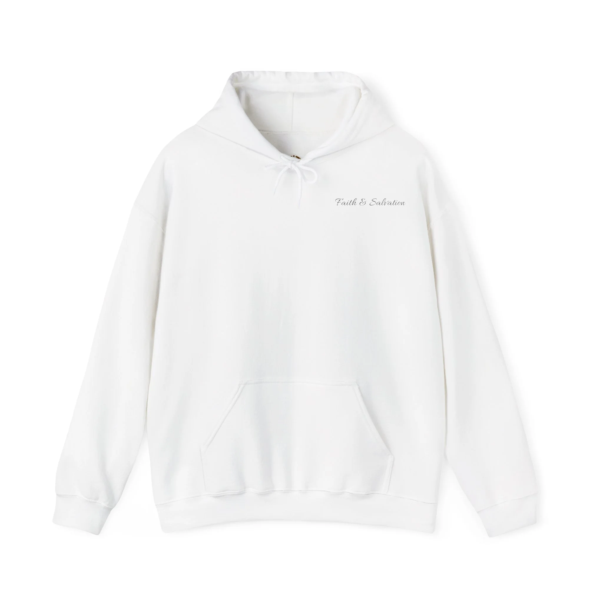 Faith & Salvation Unisex Heavy Hooded Sweatshirt