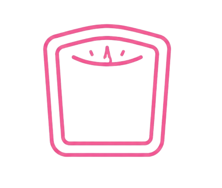 Pink neon sign of a glass candle holder with a candlestick and flames inside.