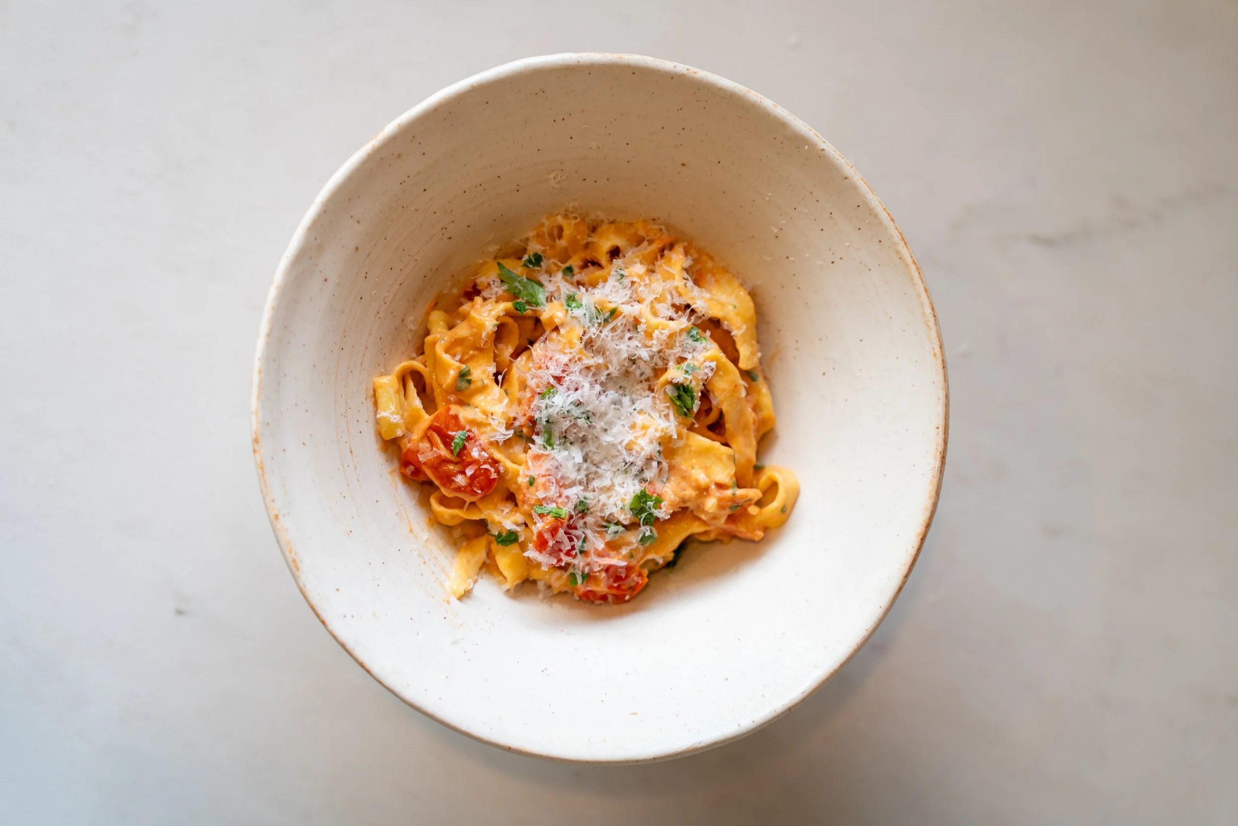 Creamy Cherry Tomato Pasta