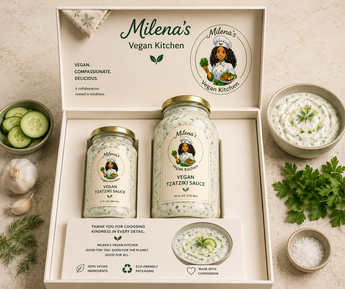 Vegan Tzatziki Sauce