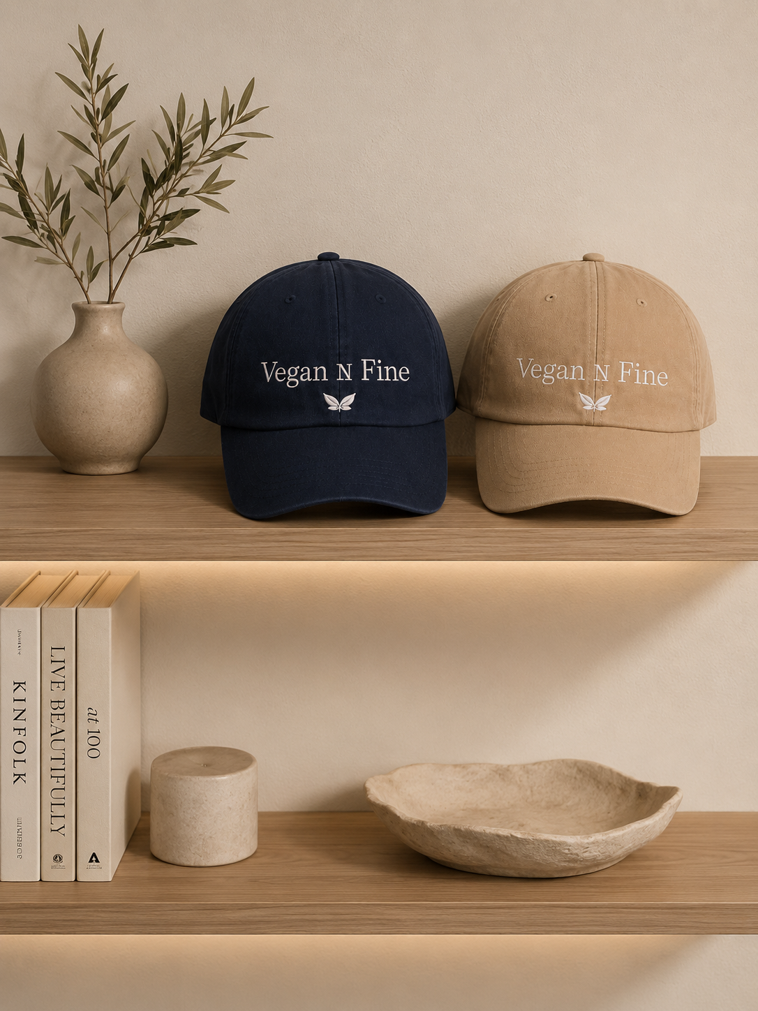 Vegan N Fine Baseball Cap