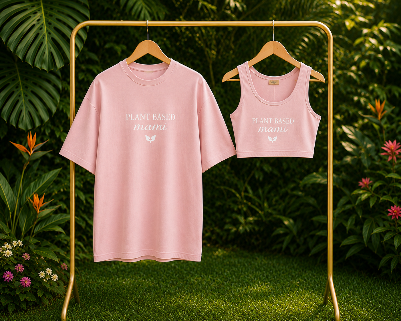 The Plant Based Mami by Crea8it by Milena™ - Baby Pink