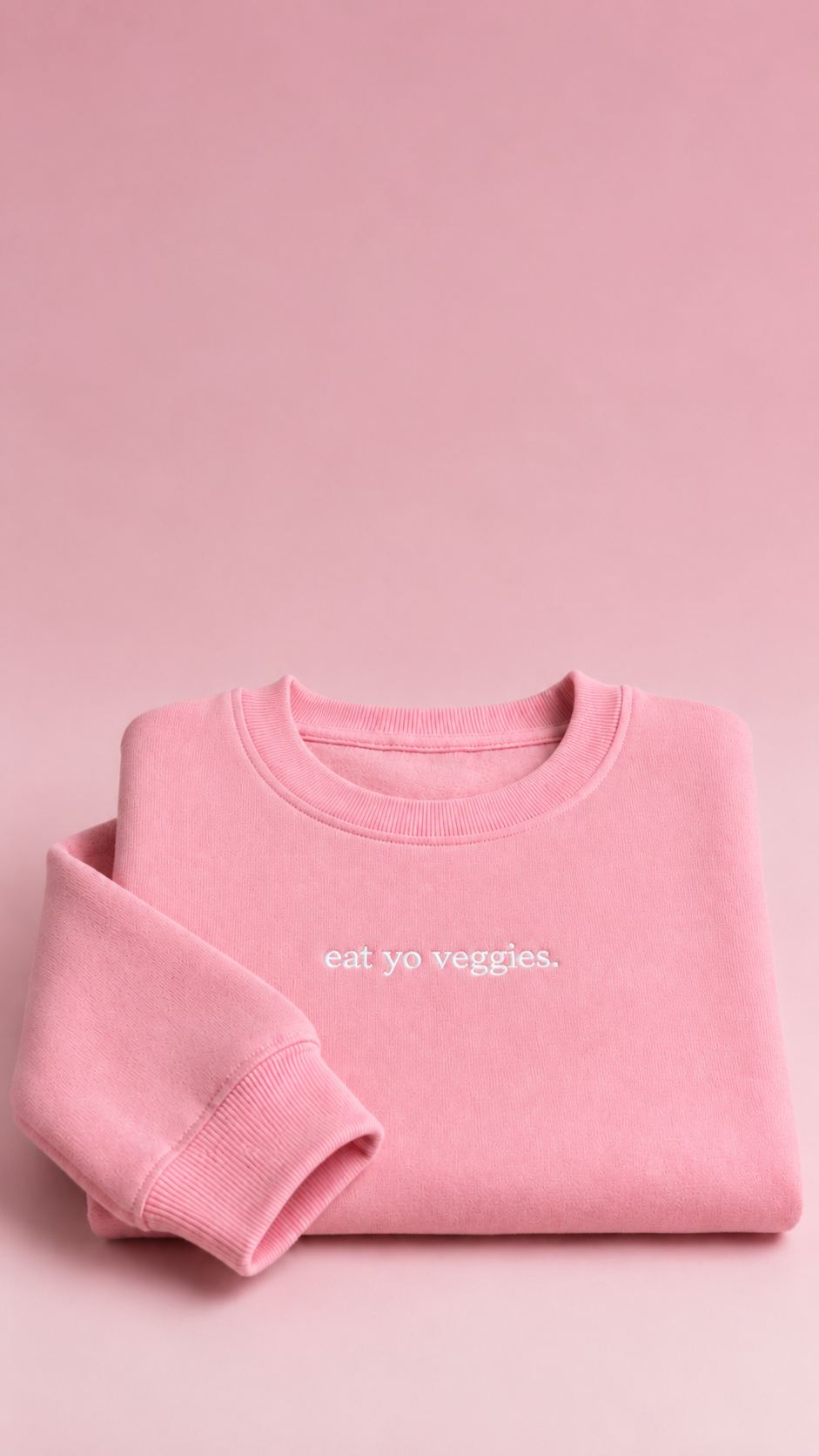Eat Yo Veggies Sweatshirt (Classic Edition) from our Crea8it by Milena™ Line