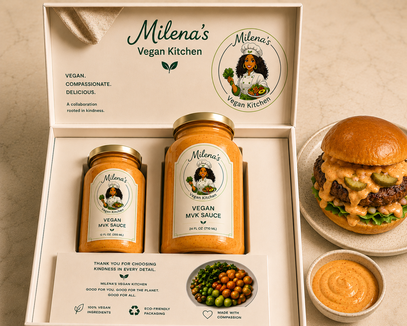 Vegan MVK Sauce - Our Version of the 'Mac' Sauce