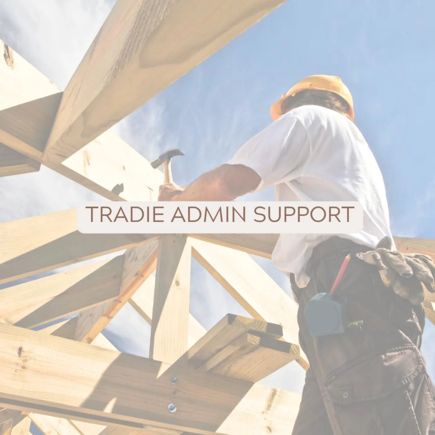🛠️ TRADIES 🛠️
Snowed under with paperwork and running out of time?

You know I can help, right? 😉

Whether it's invoicing, emails, scheduling, document preparation, or general admin, I've got you covered so you can get back to doing what you do be