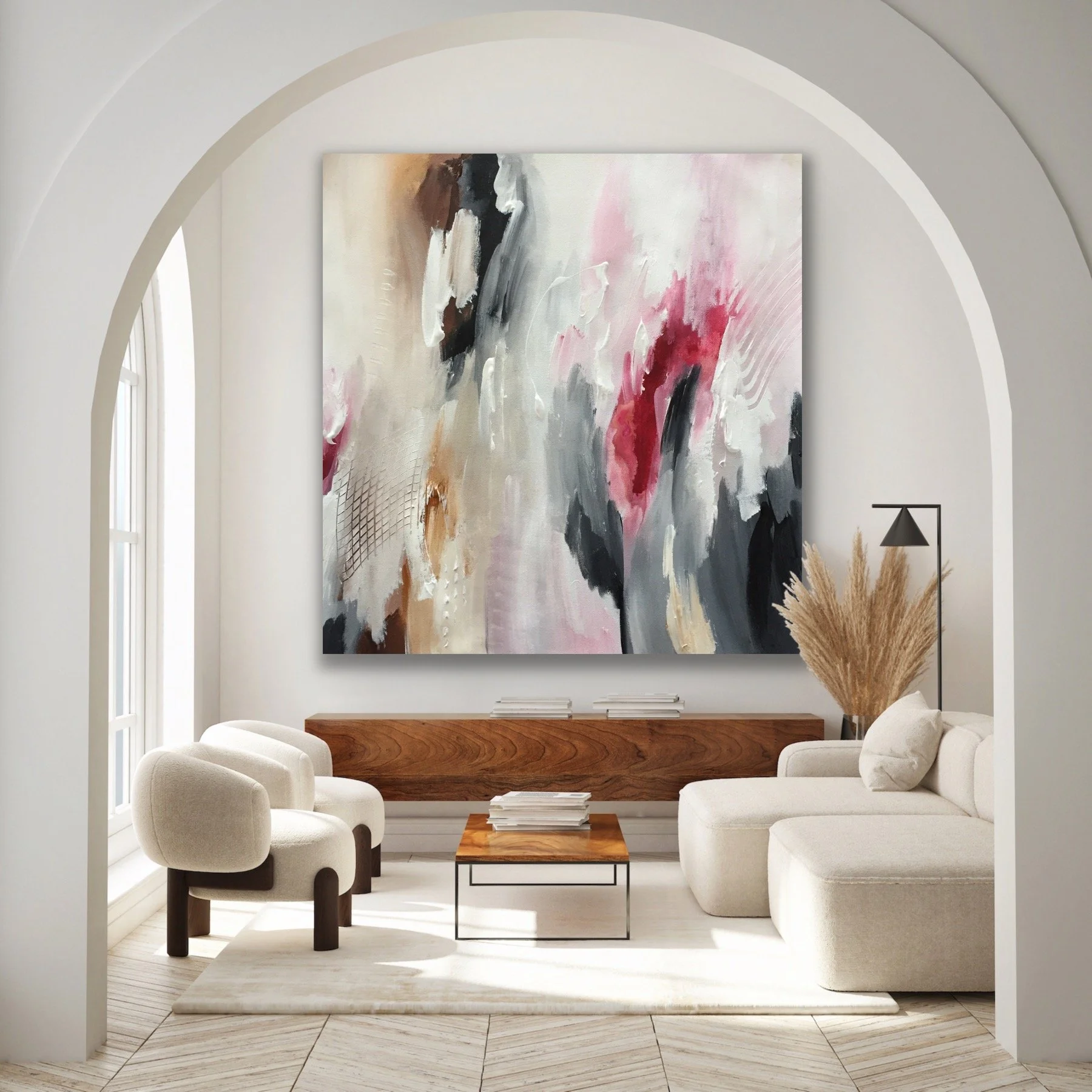 Awakening Original Abstract Jules Topaz.JPG
