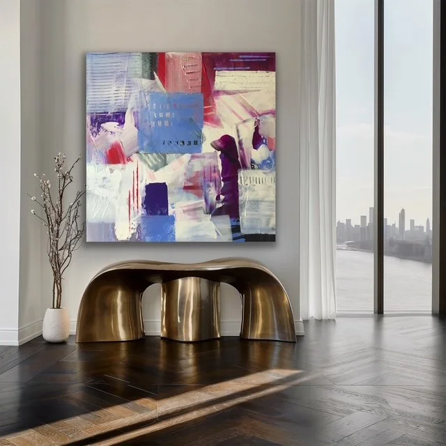 Acrylic &  Mixed Media | Private Collection | Acquired for $9,000