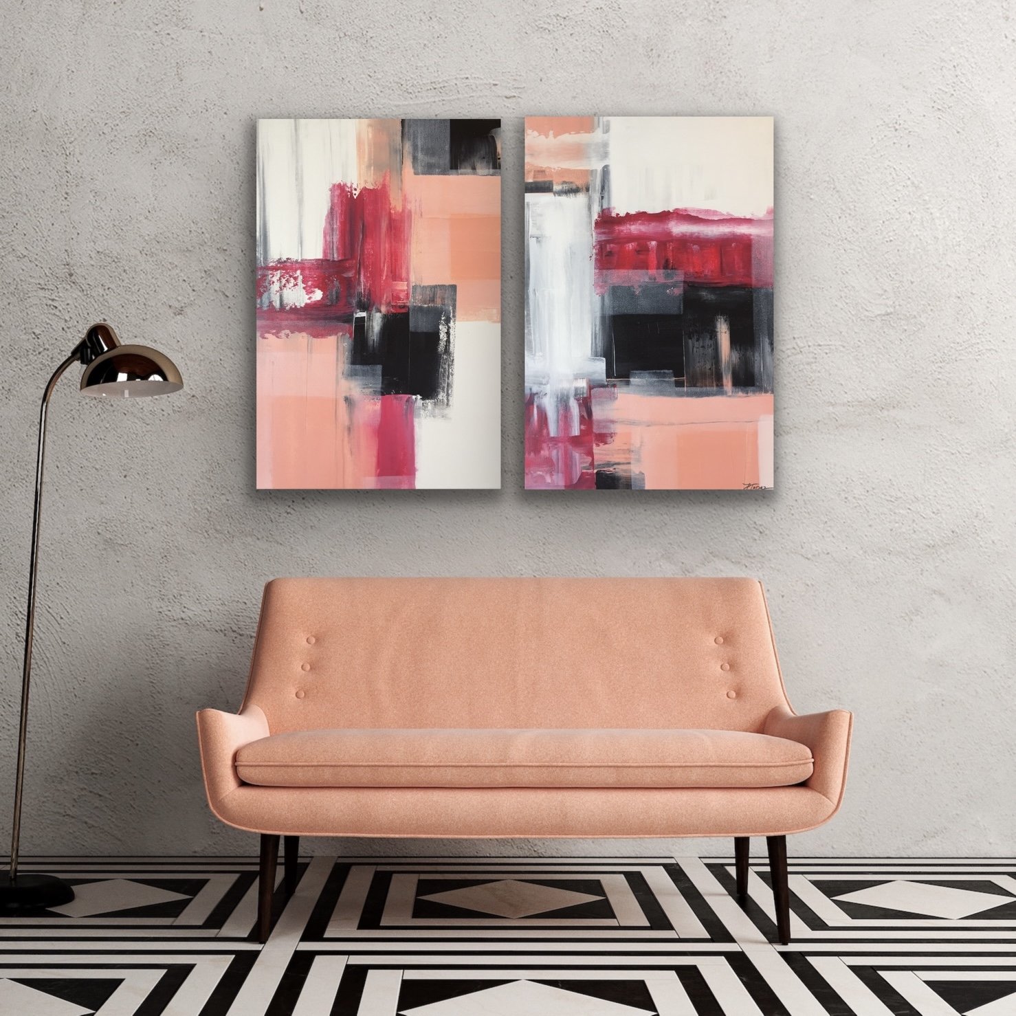 Silent Current Original Abstract Artwork Jules Topaz.jpg