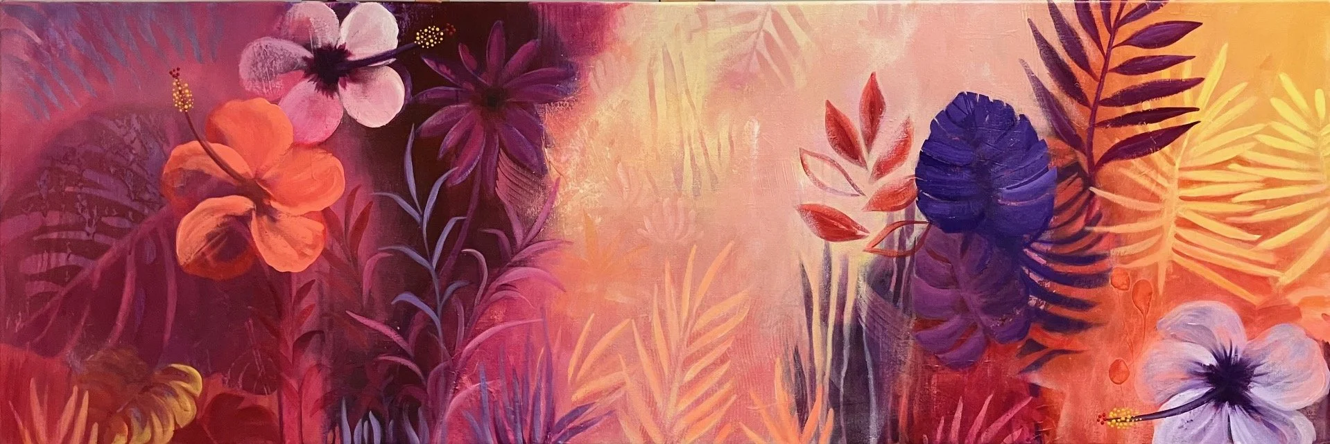 Undercurrent Blooms Original Painting