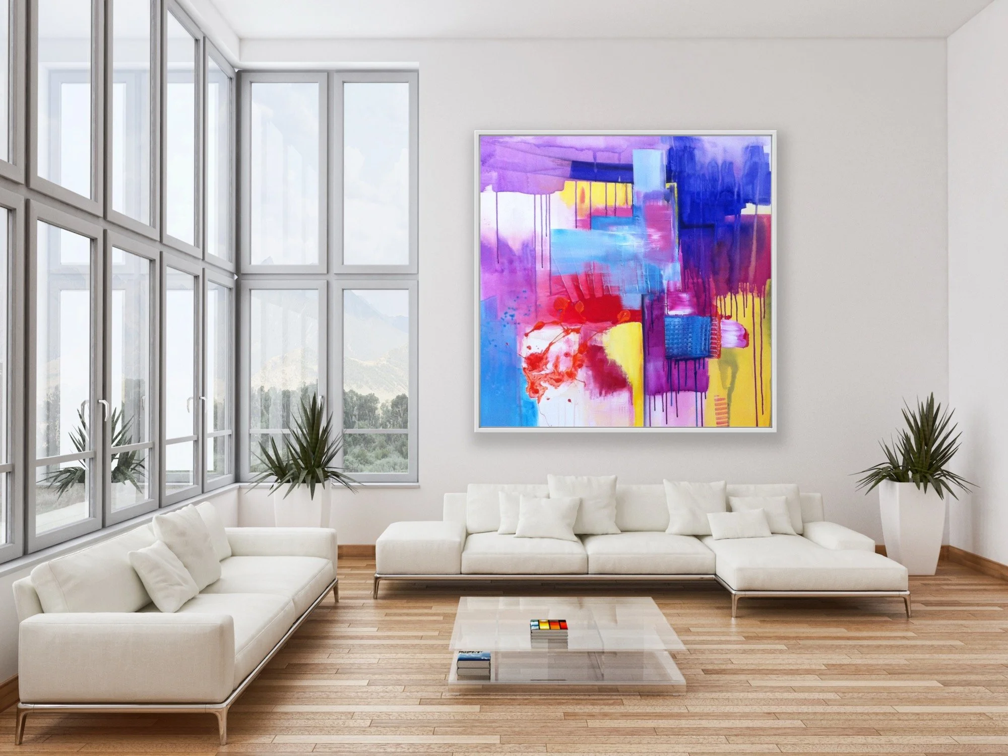 Acrylic & Mixed Media | Commission | Acquired for $28,800