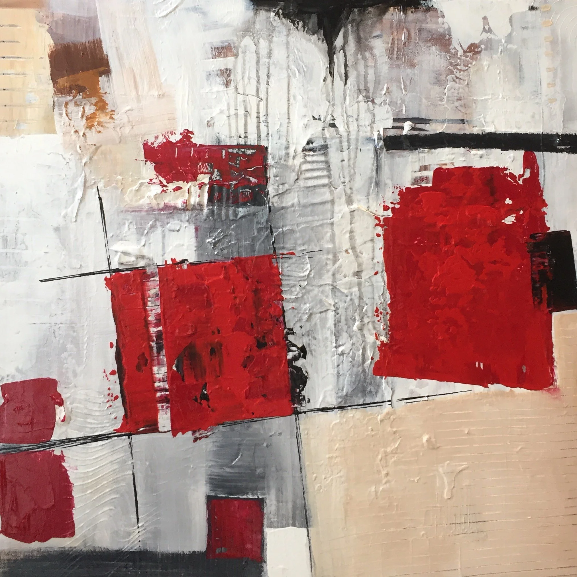 The Red Square Original Abstract Artwork Jules Topaz.jpeg