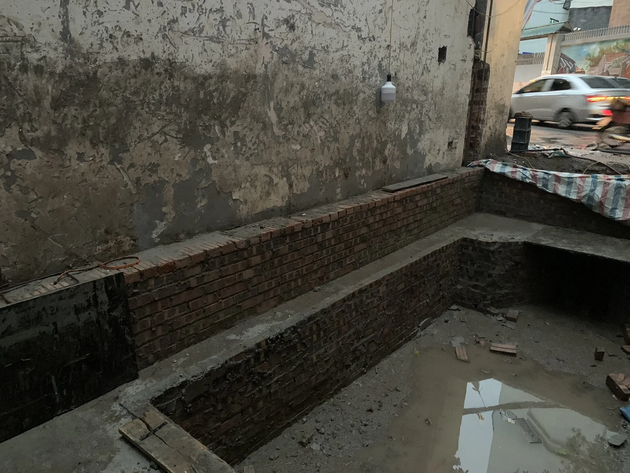 Thi công móng nhà phố Khâm Thiên - ảnh 4