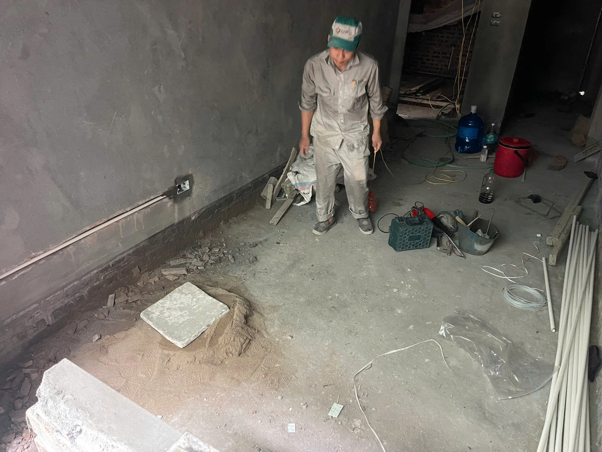 Ảnh thi công thực tế công trình Cầu Giấy - Cơ điện (M&E)