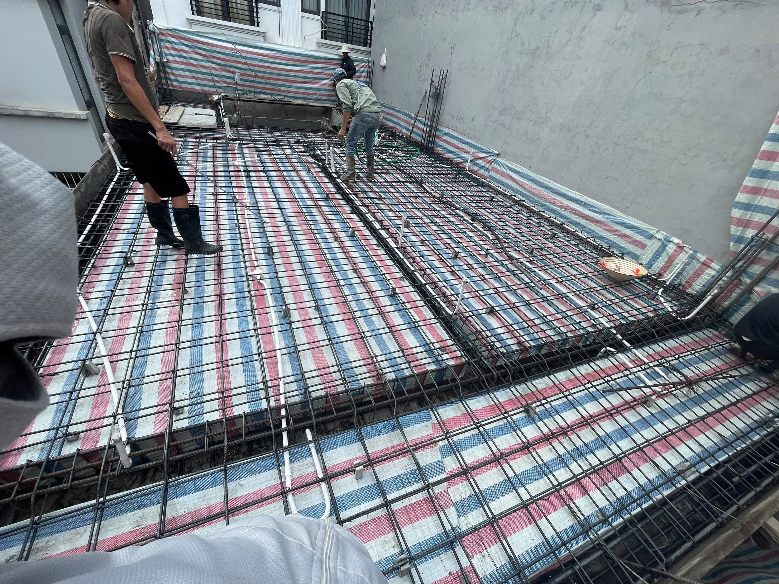 Ảnh thi công thực tế công trình Cầu Giấy - Tầng 3