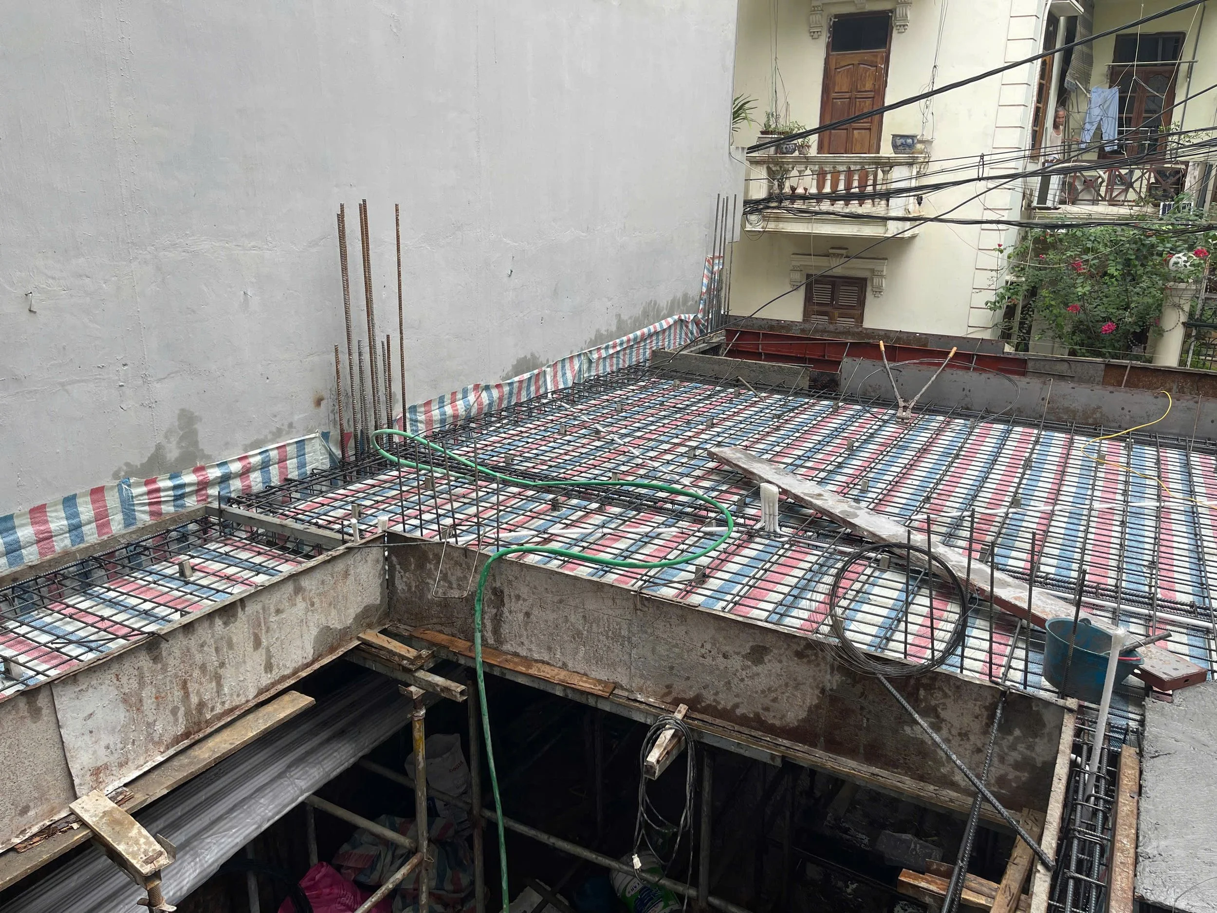 Ảnh thi công thực tế công trình Cầu Giấy - Tầng 2