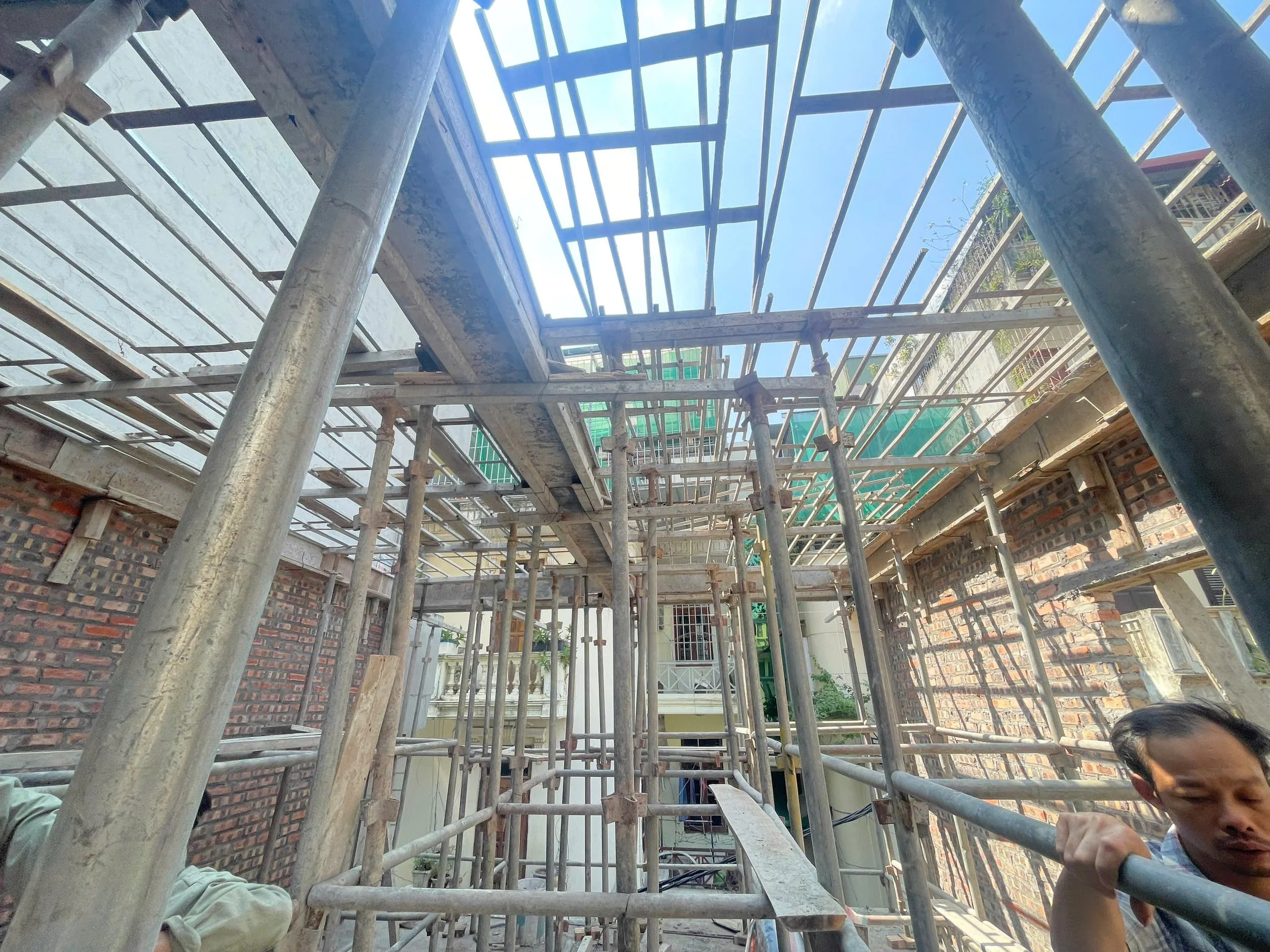 Ảnh thi công thực tế công trình Cầu Giấy - Tầng 3