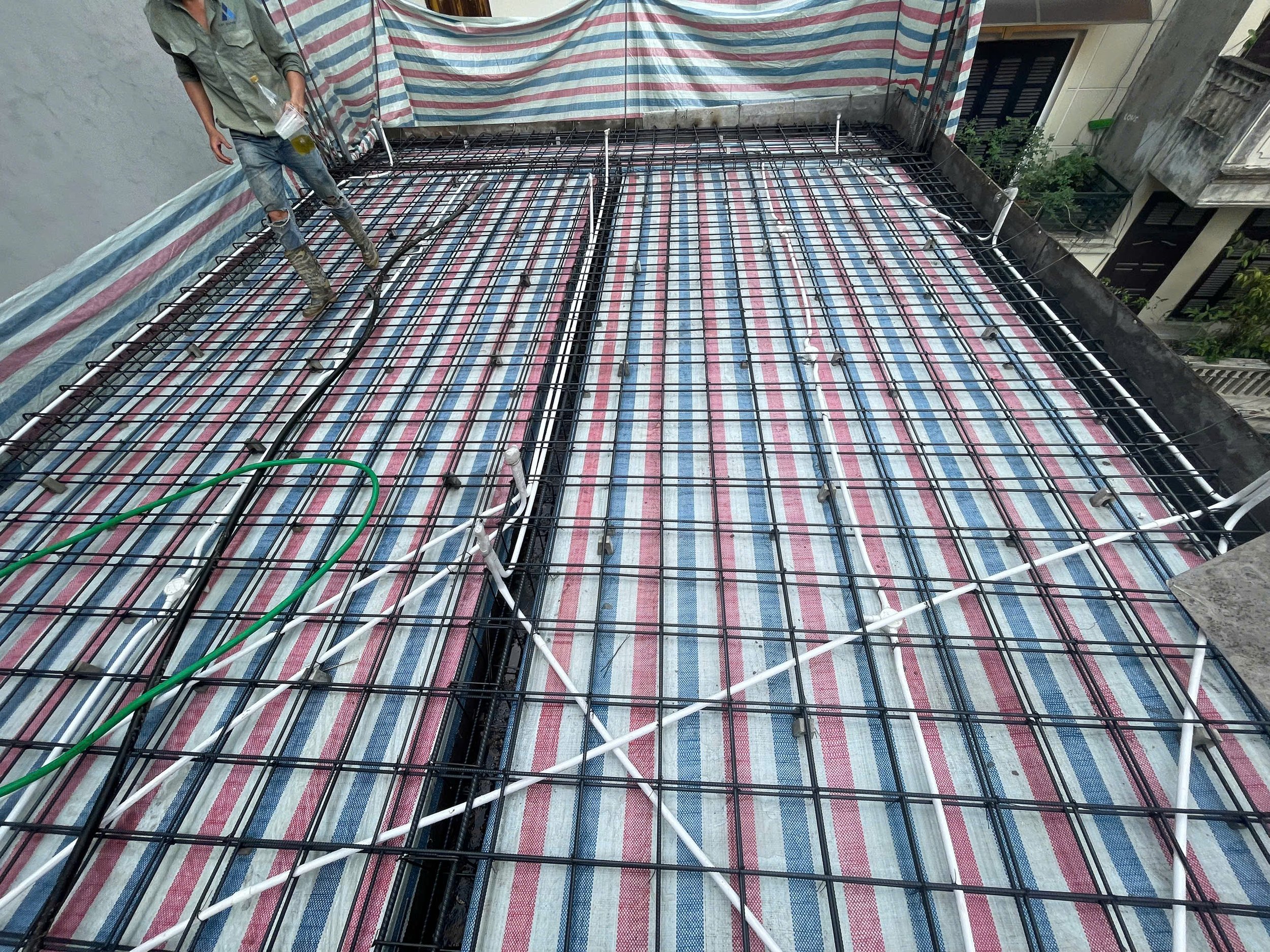Ảnh thi công thực tế công trình Cầu Giấy - Tầng 3