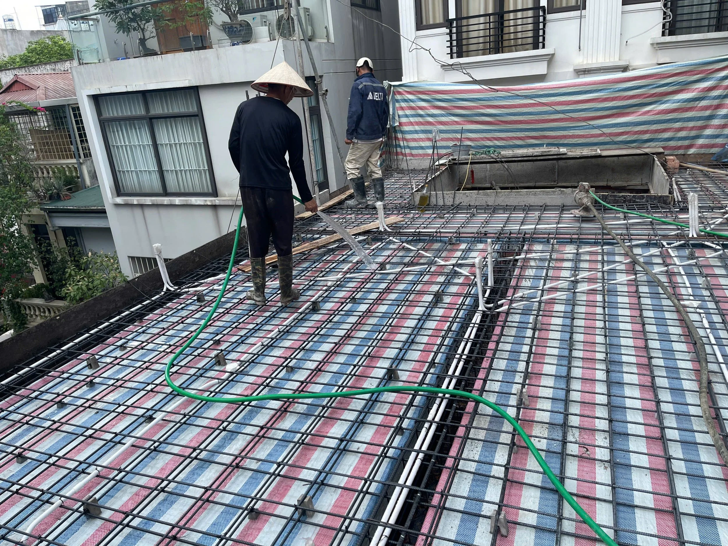 Ảnh thi công thực tế công trình Cầu Giấy - Tầng 3