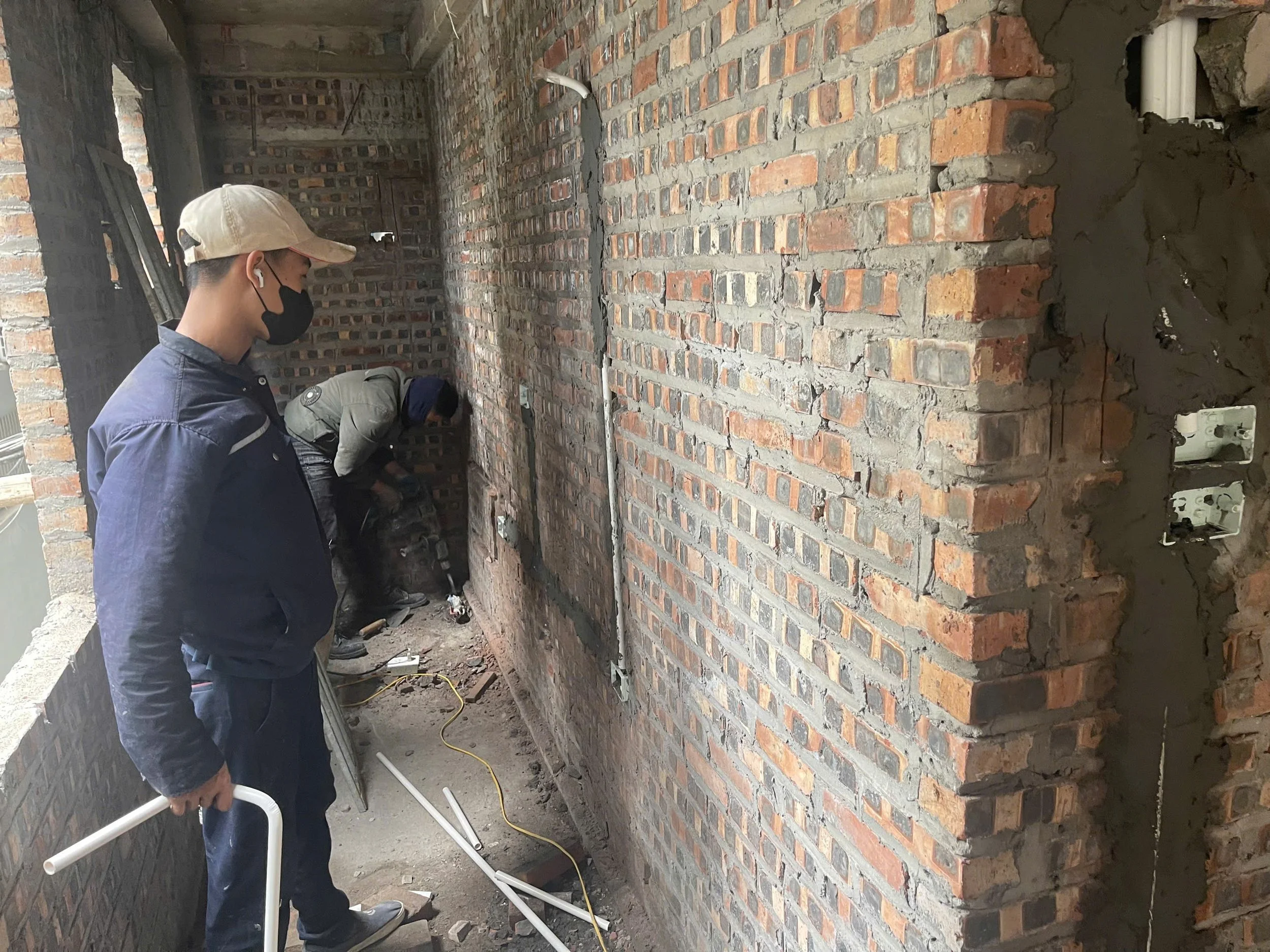 Ảnh thi công thực tế công trình Cầu Giấy - Cơ điện (M&E)