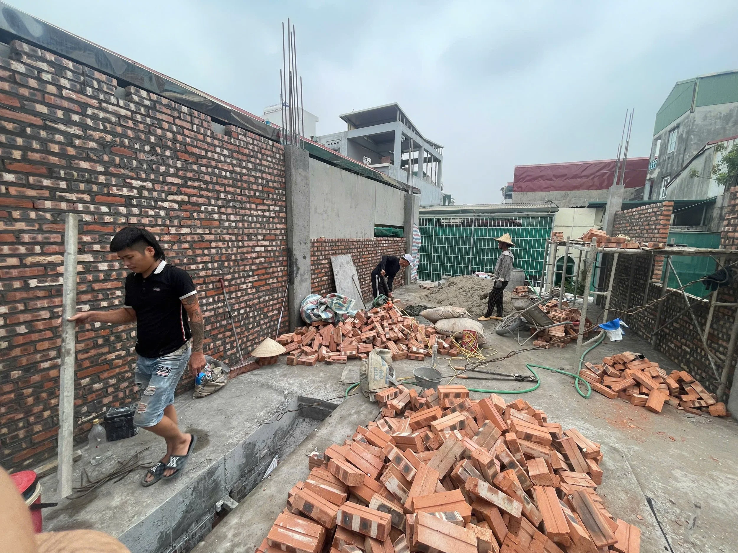 Ảnh thi công thực tế công trình Cầu Giấy - Tầng 3