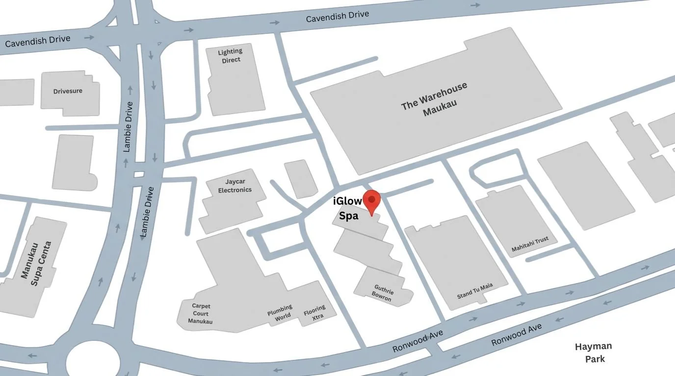 iglow spa store location