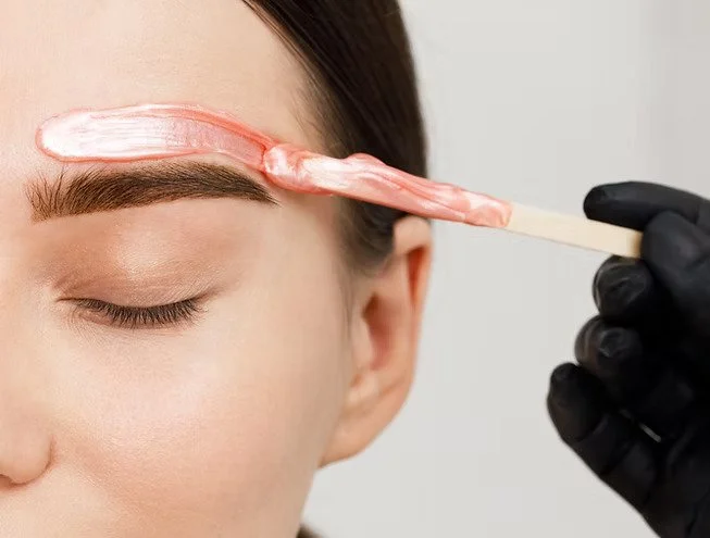 eyebrow waxing