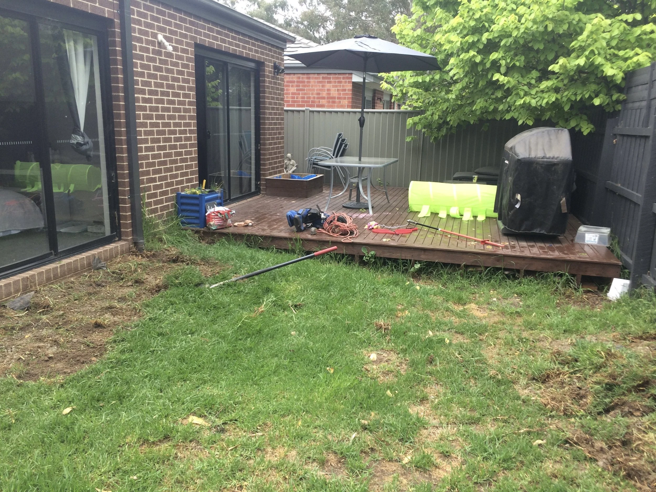 Deck Upgrade Before