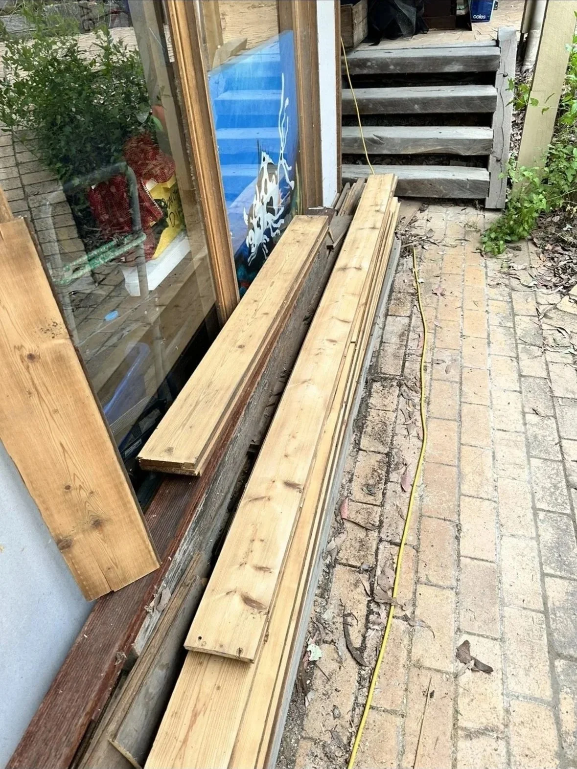 Restored Timber After