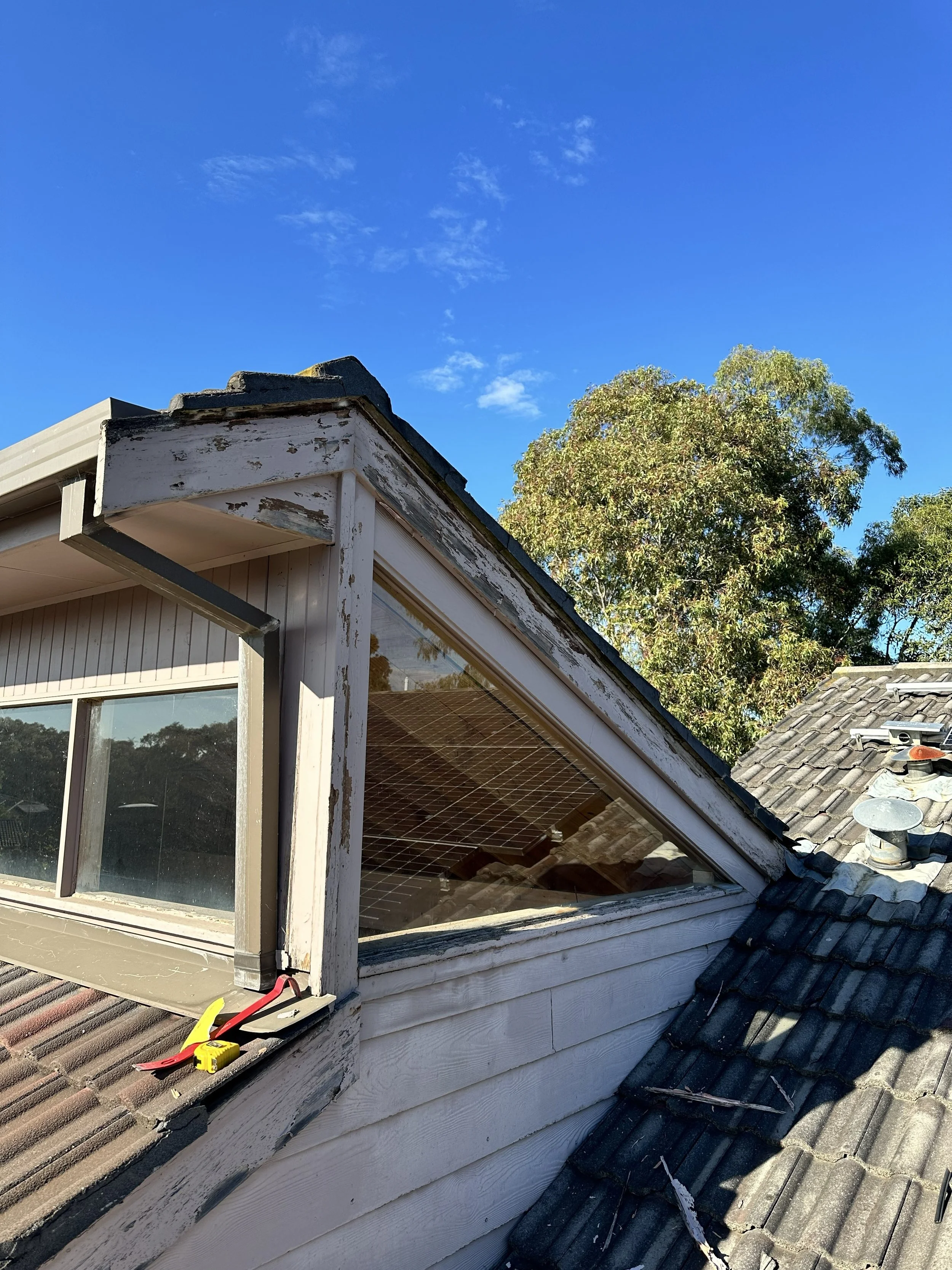 Rotted Timber Before