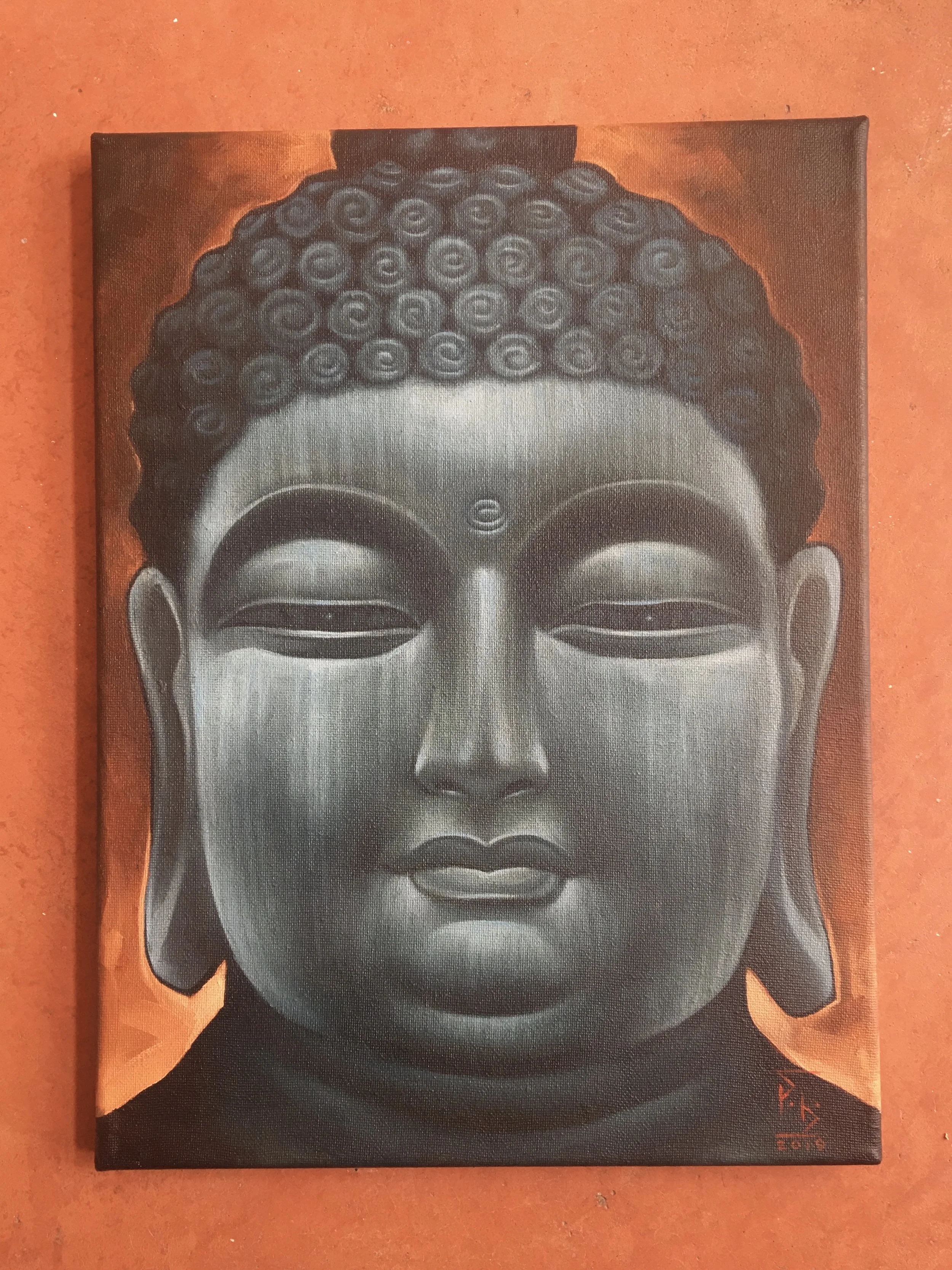 Sidhartha   
Oil on Canvas 
2020