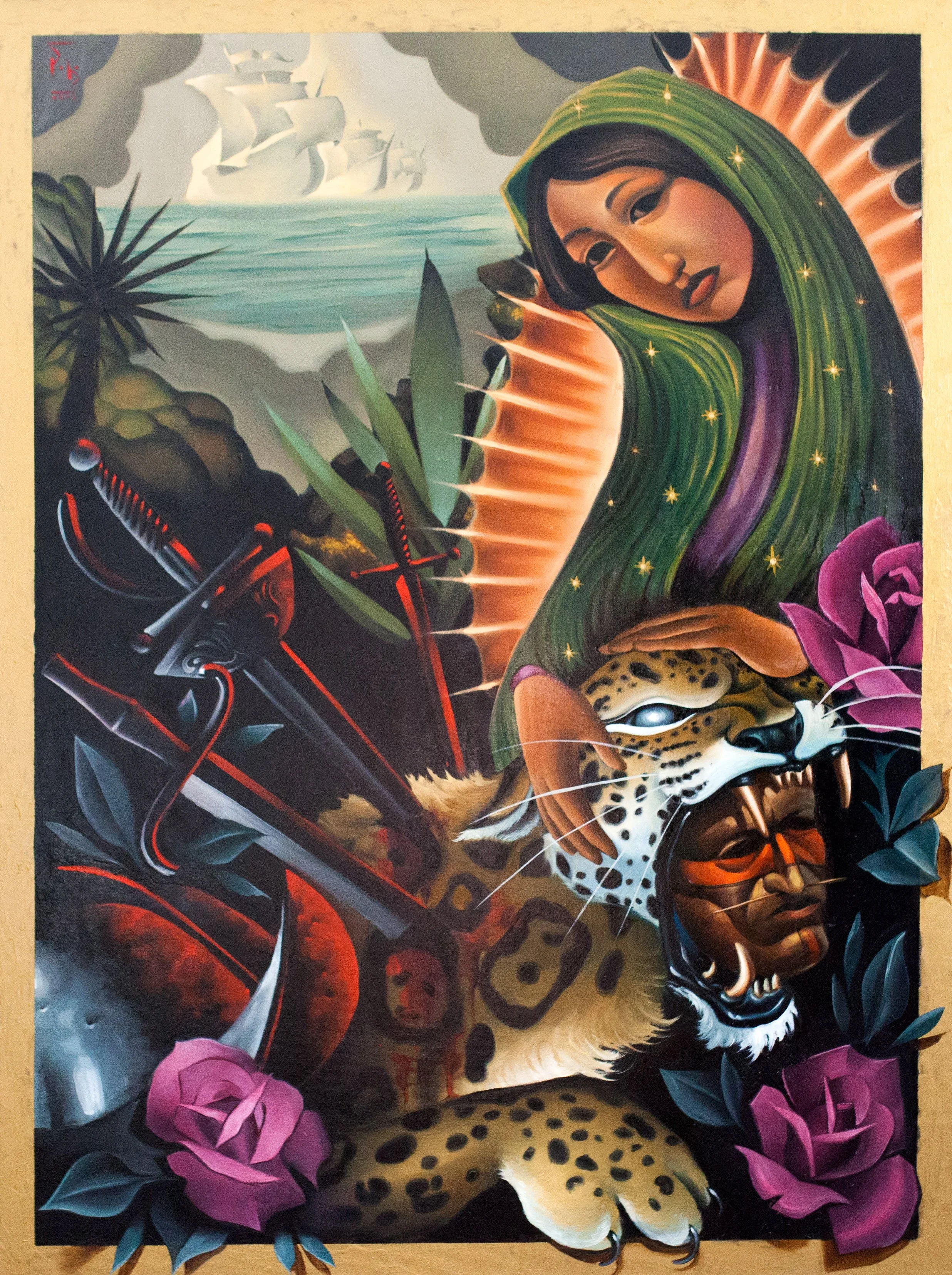 Los Conquistados  
Oil on Canvas 
2014