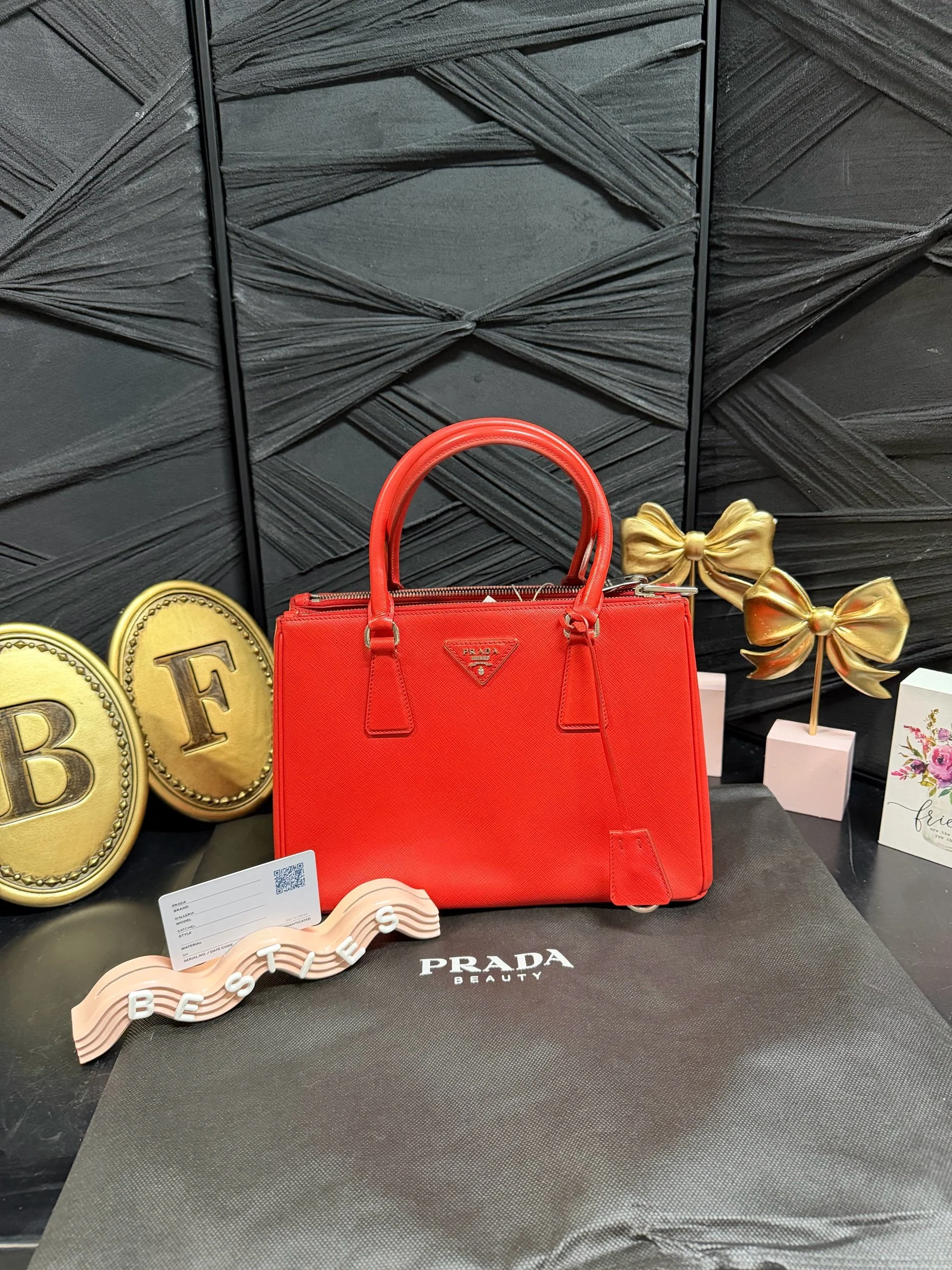 Prada Saffiano Lux tote