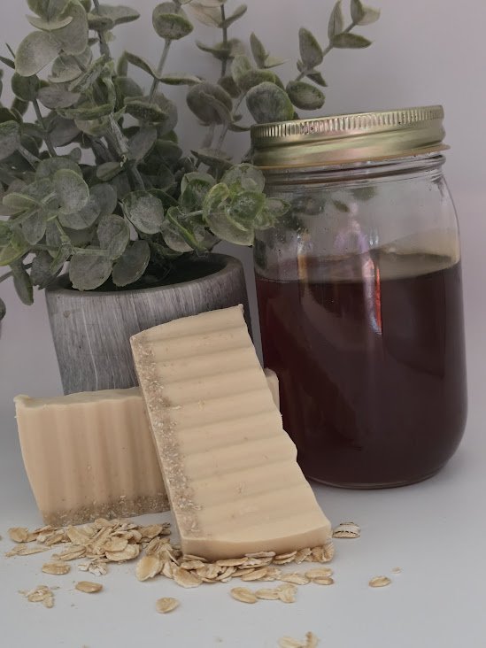 Oatmeal&Honey Goats Milk Soap Bars