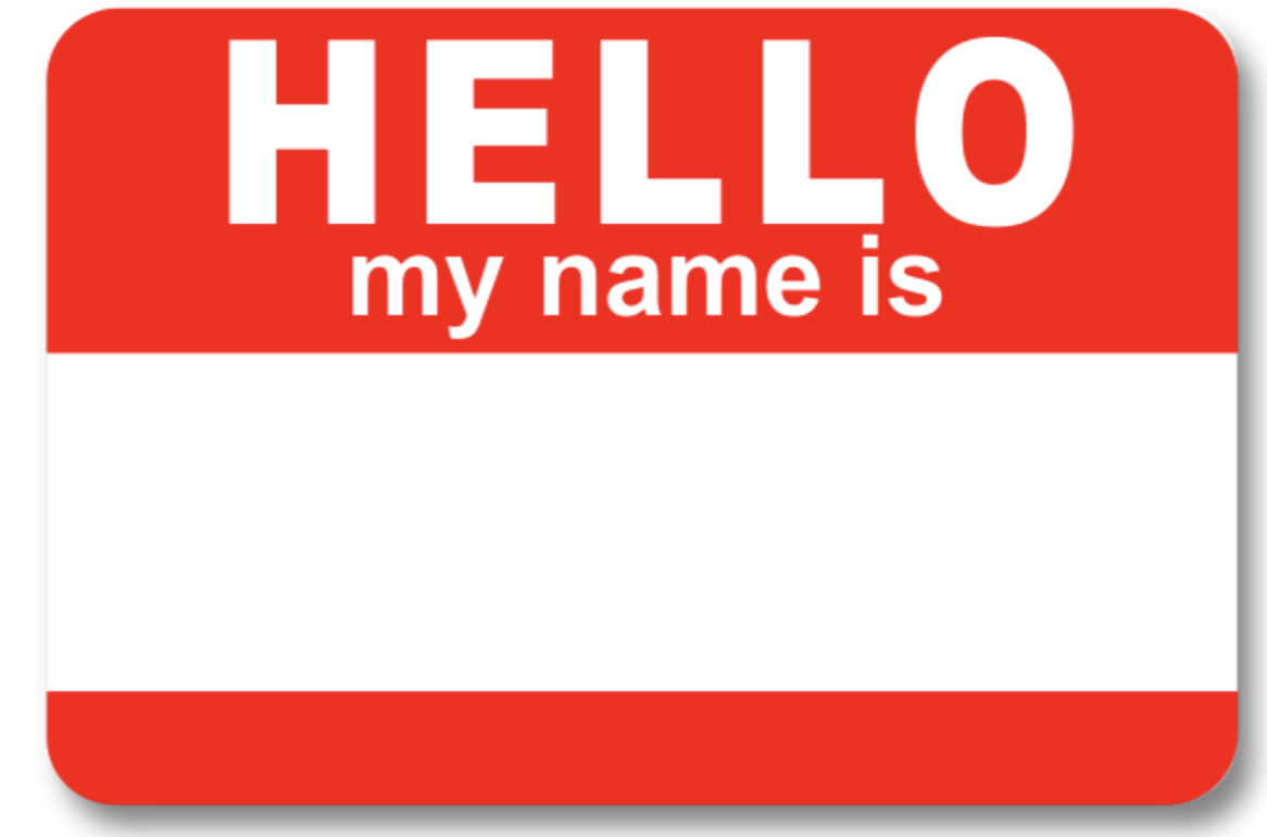 General Meeting / Nametag Workshop