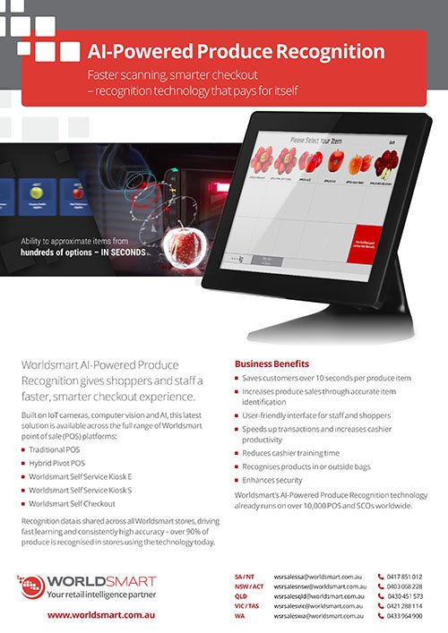 AI product recognition brochure