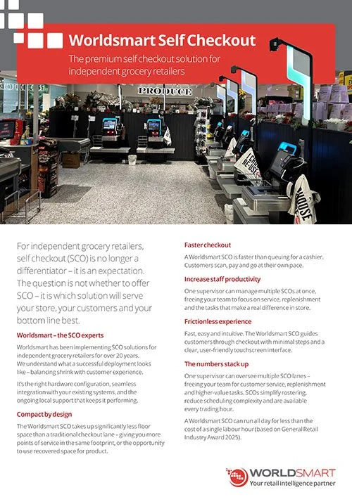 Worldsmart Self Checkout brochure