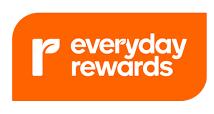 Everyday Rewards logo with an orange background and white text.