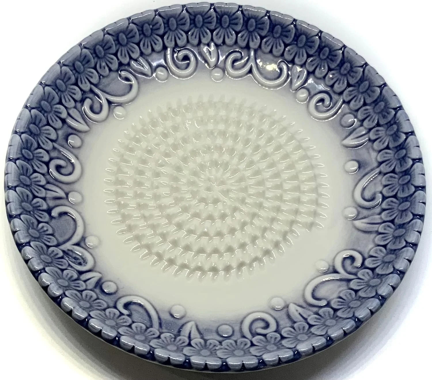 BonCera Ceramic Garlic Grater Plate - Purple 