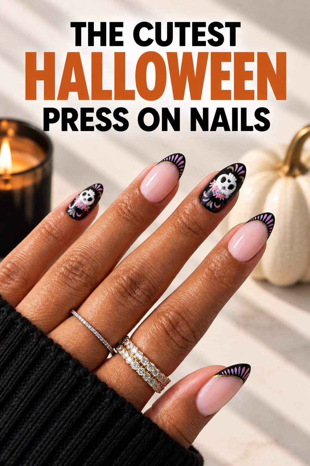 Best Halloween Press-On Nails: Simple, Spooky &amp; Cute Designs