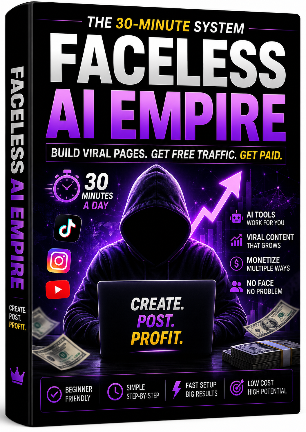 Faceless AI Empire: The 30-Minute Viral Content System