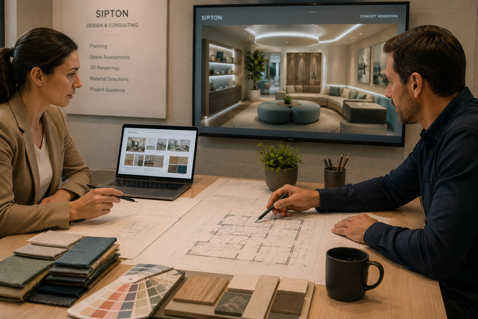 Design consulting services focused on planning sensory environments, wellness spaces, and behavioral health interiors.