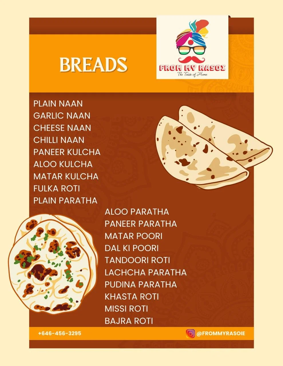 Menu | Order Now for Fresh, Customizable Cuisine — From My Rasoi