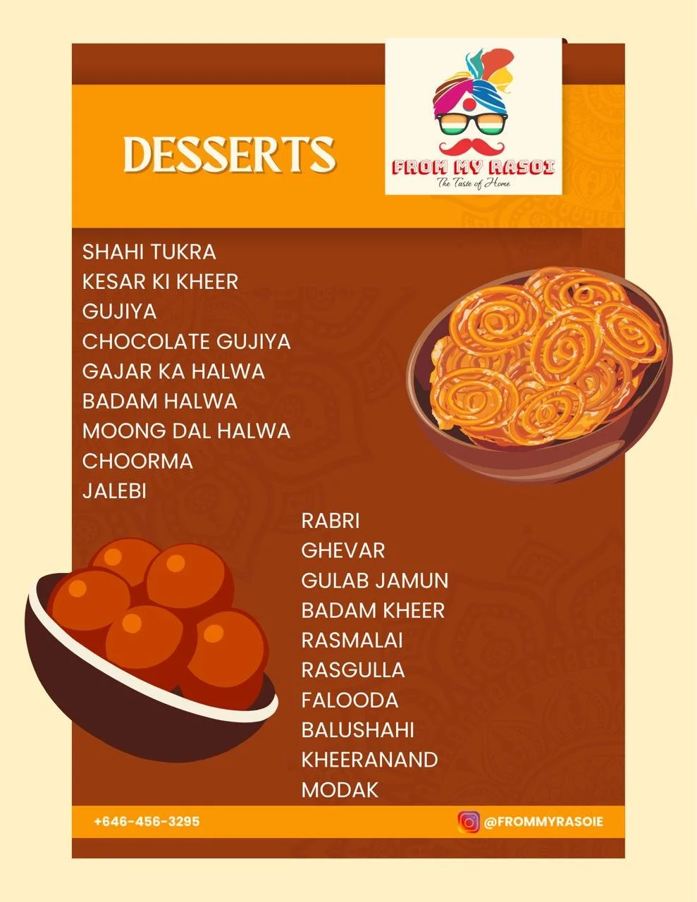 Menu | Order Now for Fresh, Customizable Cuisine — From My Rasoi