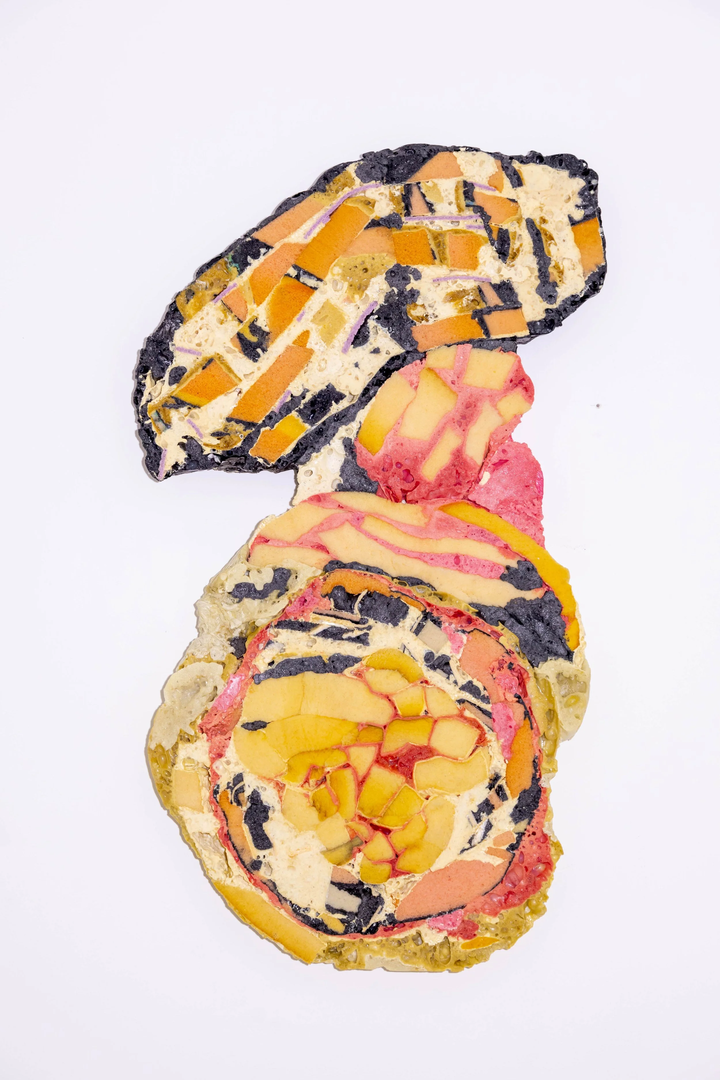 Kay GaseiBTC Basking Wrong 2026 Oil on reverse primed canvas 40 x 50 cm