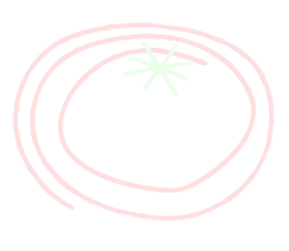 Neon light spiral with a starburst at the center on a black background