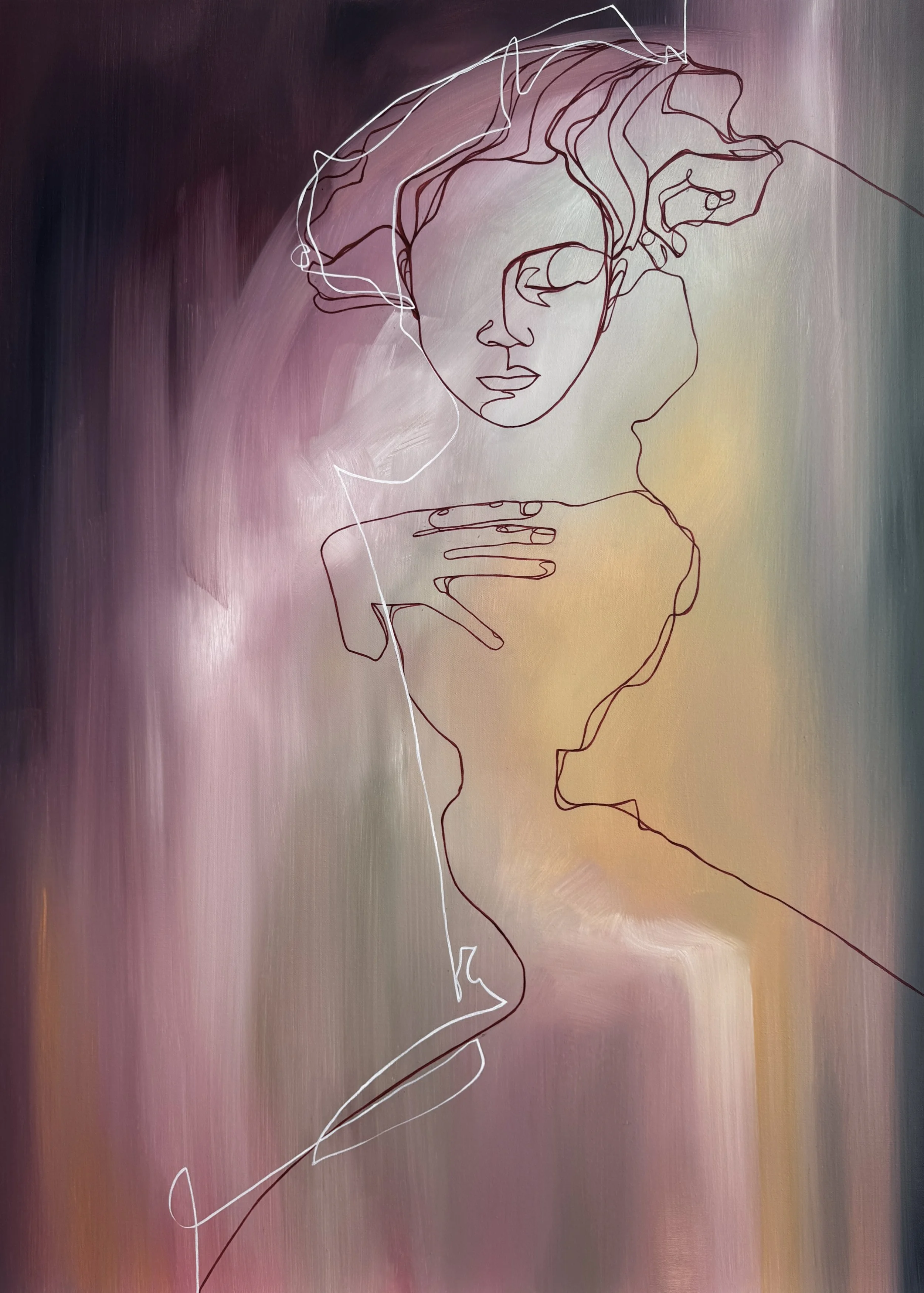 TAM, Oil on Canvas, 80 x 110cm, 2025