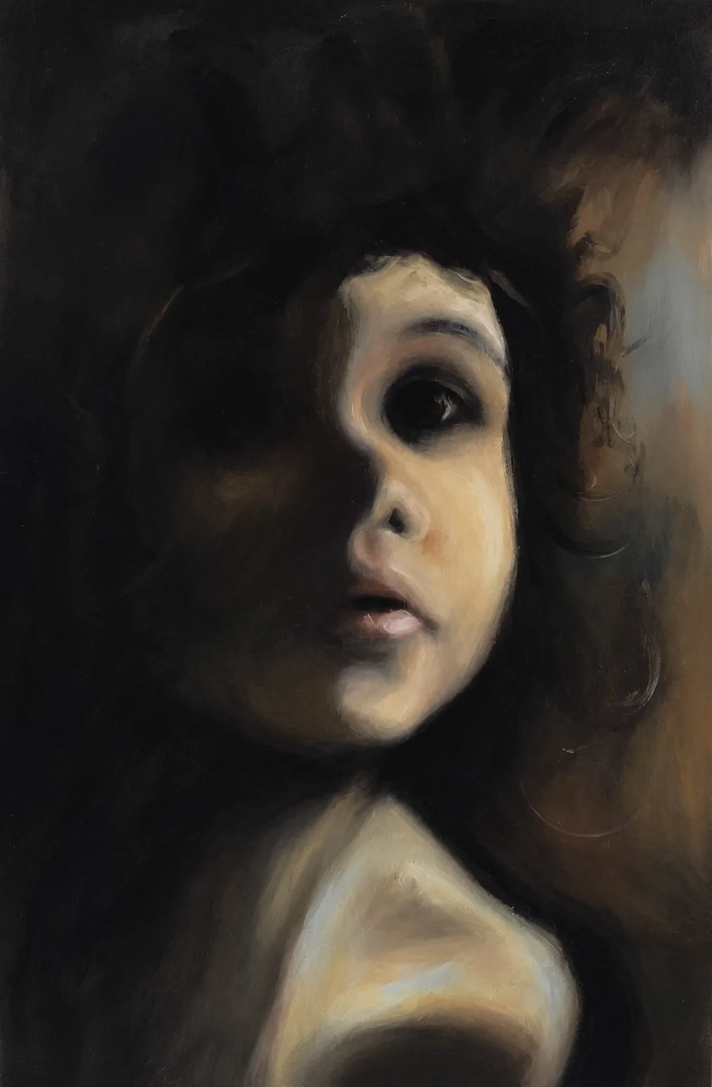 EMMA(II), Oil on Canvas, 58 x 90cm, 2004