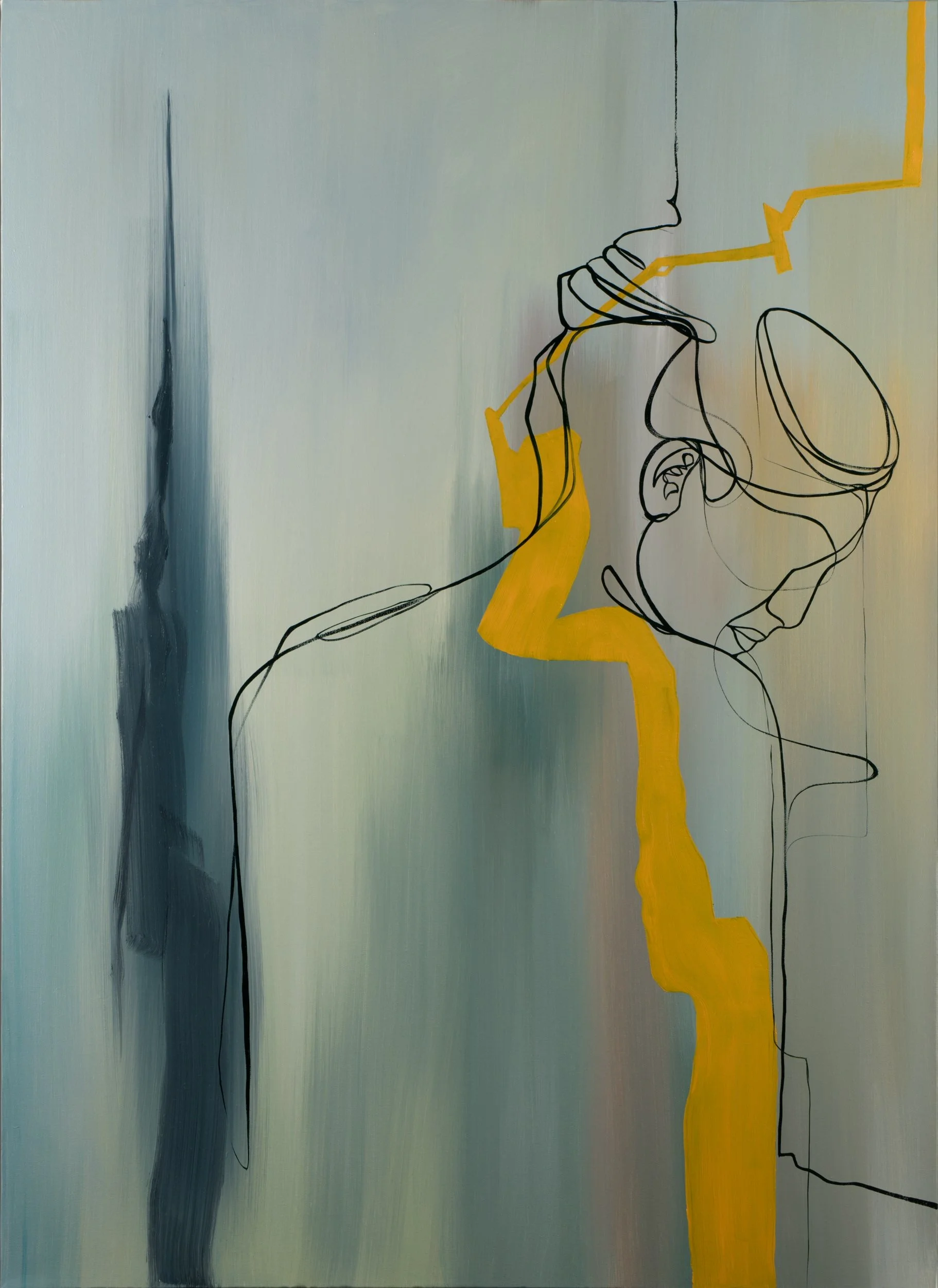 FOR SON TINH & THUY TINH, Oil on Canvas, 80 x 110cm, 2025