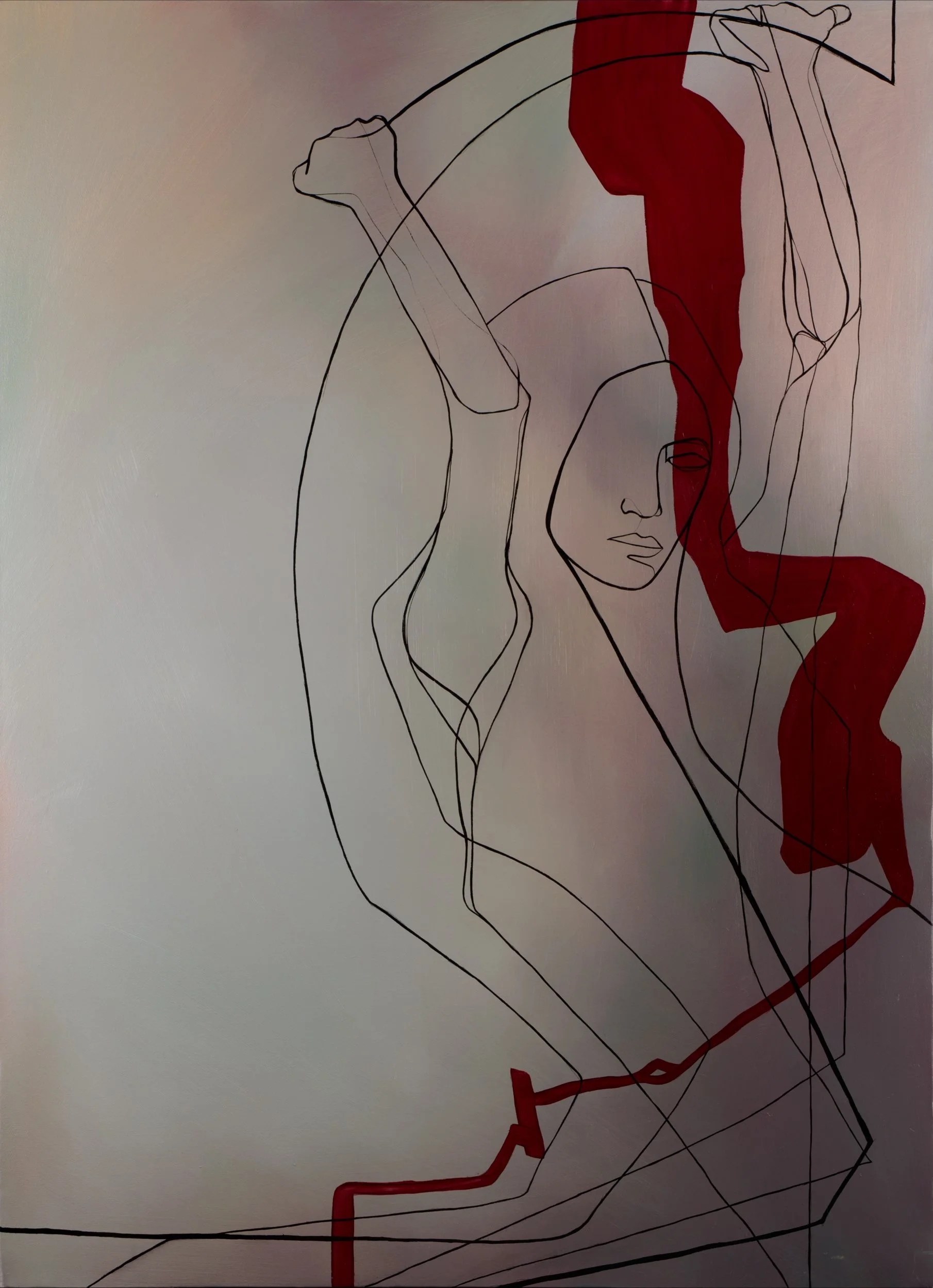 BETEL VINE, Oil on Canvas, 80 x 110cm, 2025